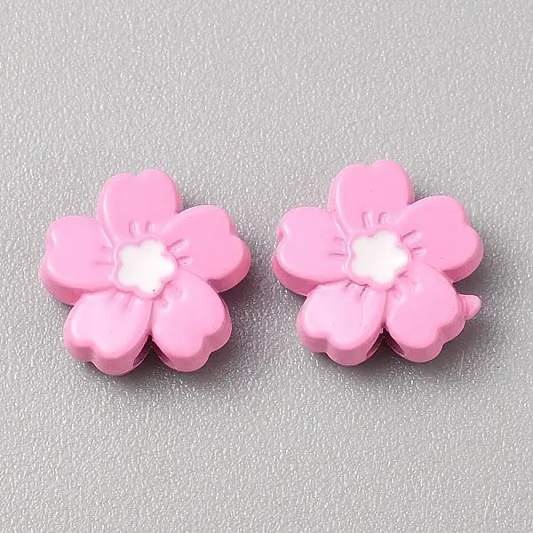 Baking Paint Alloy Handmade Beads