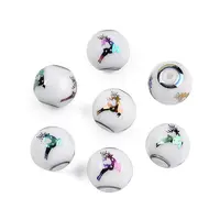 Christmas Opaque Glass Beads