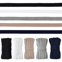 50M 5 Colors Flat Cotton Braided Cord