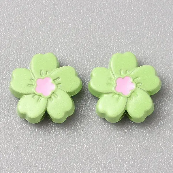 Baking Paint Alloy Handmade Beads