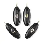 Natural Obsidian Pendants