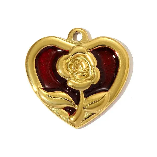 304 Stainless Steel Enamel Pendants