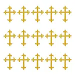 Polyester Metallic Thread Embroidery Applique Patch