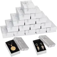 20Pcs Rectangle Paper Storage Gift Boxes with Bowknot