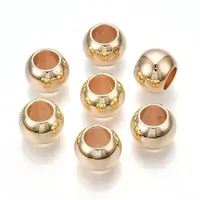 CCB Plastic Round Beads