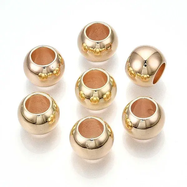 CCB Plastic Round Beads