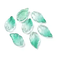 Baking Paint Glass Pendants