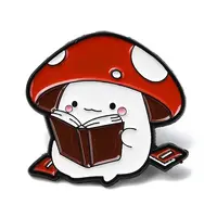Mushuroom Enamel Pins