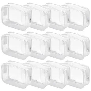 Clear Plastic Cosmetic Zipper Bags