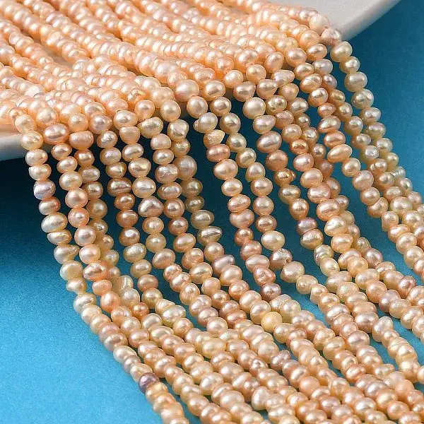 Natural Cultured Freshwater Pearl Beads Strands