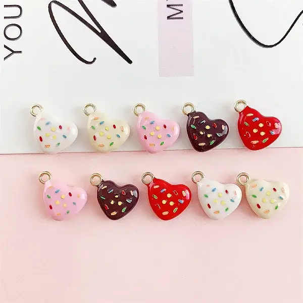 Alloy Enamel Pendants