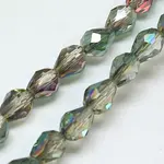 Electroplate Glass Bead Strands