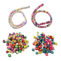 3 Styles Handmade Polymer Clay Beads
