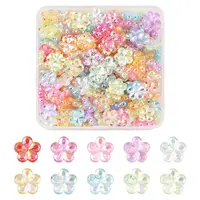 216Pcs Transaparent Acrylic Beads