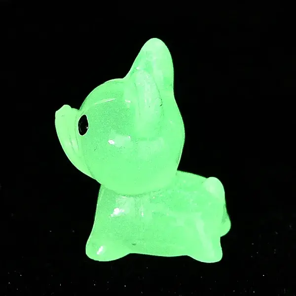 Luminous Resin Dog Display Decorations