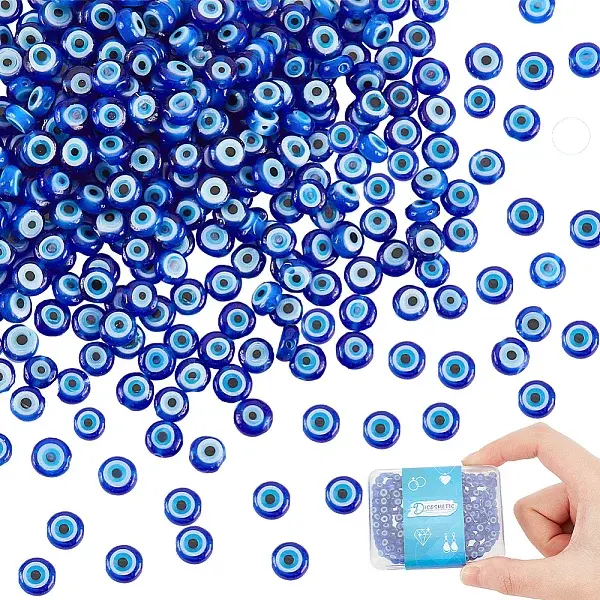 Handmade Evil Eye Lampwork Beads