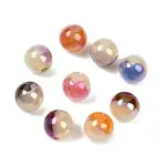 Two Tone Opaque Acrylic Beads