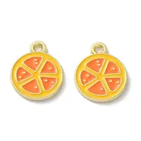 Fruit Alloy Enamel Charms