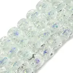 Handmade Foil Lampwork Beads Strands