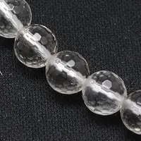 Natural Quartz Crystal Beads