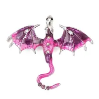 Flying Dragon Enamel Pins