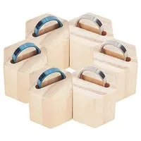 Wood Single Finger Ring Display Riser Holder