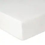 BABYMATEX Plachta Jersey s gumou Biela 60x120 cm