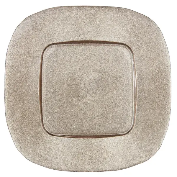 Novel PODLOŽKA POD TALÍŘ, sklo, 34/34 cm