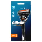 GILLETTE Fusion5 ProGlide Holicí Strojek Pro Muže +  2 Holicí Hlavice, poškozený obal