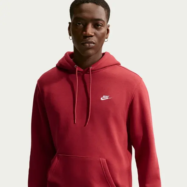 Nike Club Mens Pullover Fleece Hoodie 3XL
