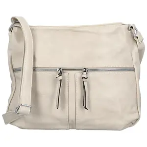 Dámská crossbody kabelka krémová - Firenze Bessy