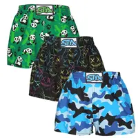 3PACK detské trenky art klasická guma viacfarebné (3J18023) 6-8 rokov