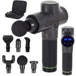 Masážna pištoľ masér tela výkonná pištoľ lcd