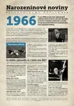 Narozeninové noviny 1966 s vlastní fotografií a textem, S textem