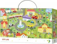 Dodo Puzzle s hledáním obrázků - Život ve městě 80 dílků