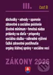 Zákony 2026 III/B – Sociálne zabezpečenie a príspevky - kniha z kategorie Právo