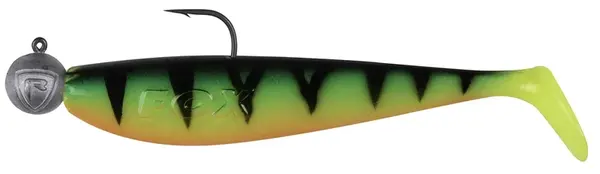 Fox rage gumová nástraha loaded zander pro shad uv firetiger - 12 cm 15 g