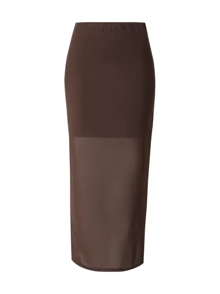 EDITED Sukňa 'Ludwine'  hnedá