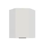 Horní rohová skříňka Aria 60x60 GN-90 1F (45°) Barva korpusu: Bílá, Barva dvířek: WH - Crystal white AFM