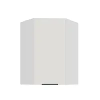Horní rohová skříňka Aria 60x60 GN-90 1F (45°) Barva korpusu: Bílá, Barva dvířek: WH - Crystal white AFM
