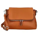 Dámská crossbody kabelka koňaková - Firenze Naima