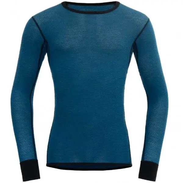 Devold WOOL MESH Dětské tričko, modrá, velikost