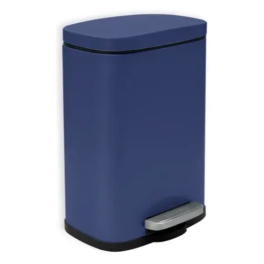 Spirella Spirella pedálový odpadkový kôš akira matná modrá oceľ 5 l 10.20821