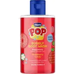 Chicco Pop Bubbly Body Wash sprchový a kúpeľový gél Strawberry Candy 300 ml