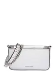 MICHAEL Michael Kors Taška cez rameno  strieborná