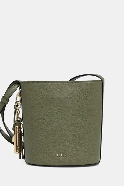 Kožená kabelka Furla