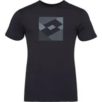 Lotto ATHLETICA SQUARE TEE Pánske tričko, tmavo sivá, veľkosť