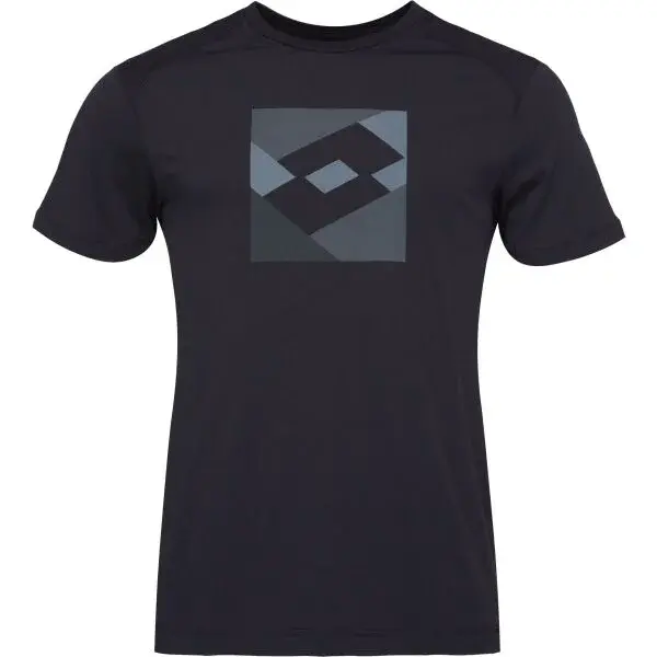 Lotto ATHLETICA SQUARE TEE Pánske tričko, tmavo sivá, veľkosť