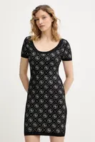 Šaty z vlněné směsi Guess 4G