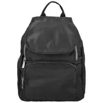 Trendy dámský textilní batoh Lauris, černý